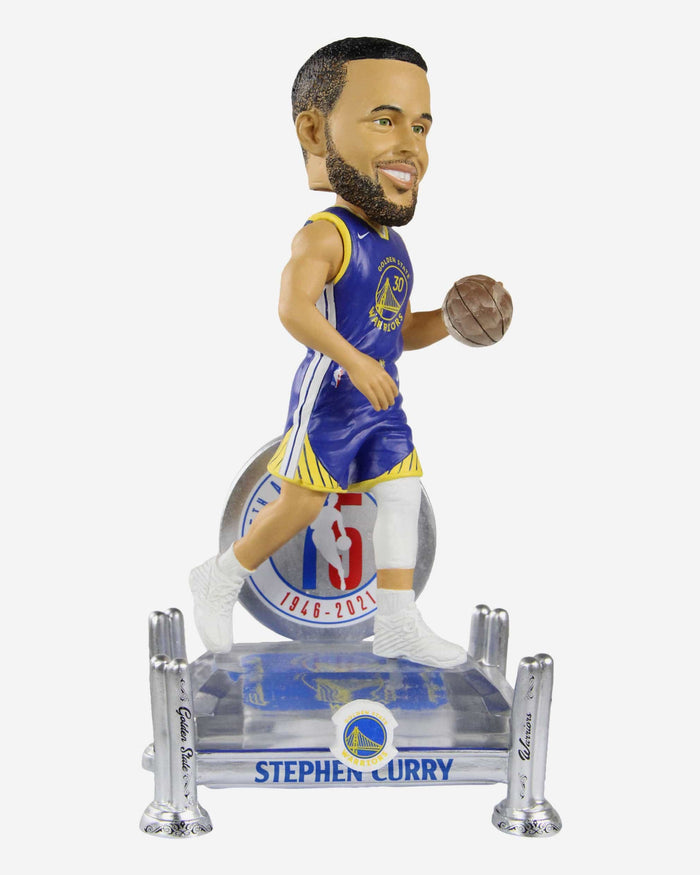 Steph Curry Golden State Warriors 75th Anniversary