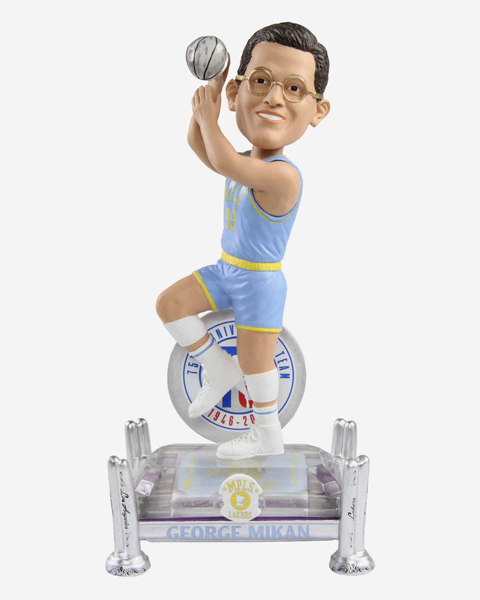 George Mikan Los Angeles Lakers 75th Anniversary Bobblehead FOCO - FOCO.com