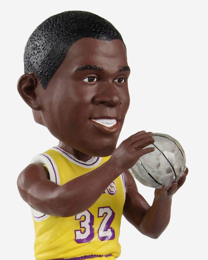 Magic Johnson Los Angeles Lakers 75th Anniversary Bobblehead FOCO - FOCO.com