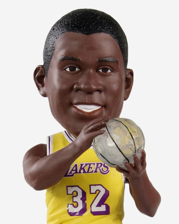 Magic Johnson Los Angeles Lakers 75th Anniversary Bobblehead FOCO - FOCO.com