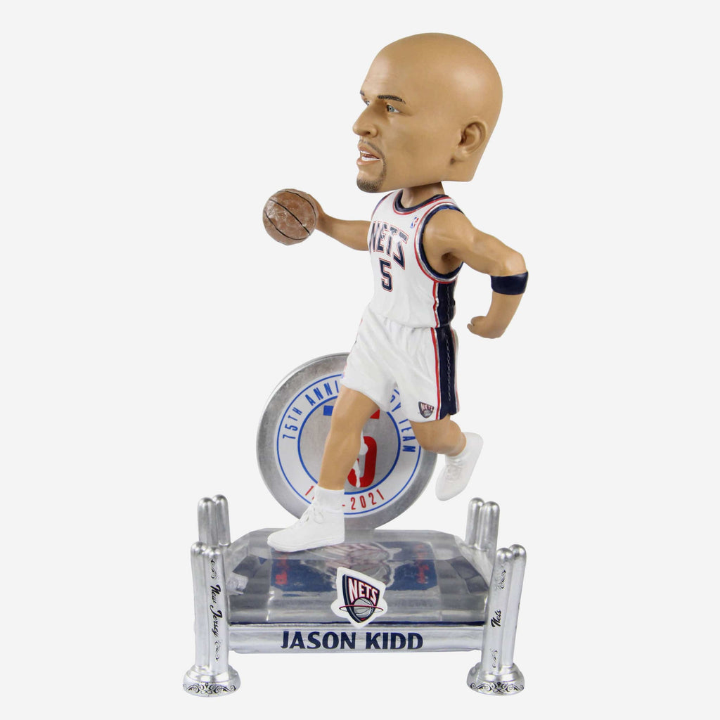 Jason Kidd New Jersey Nets 75th Anniversary Bobblehead FOCO - FOCO.com