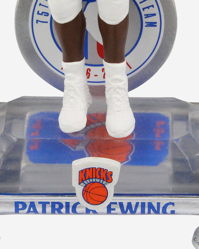 Patrick Ewing New York Knicks 75th Anniversary Bobblehead FOCO - FOCO.com