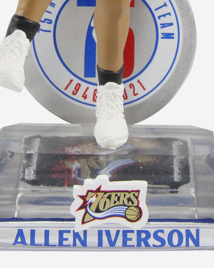 Allen Iverson Philadelphia 76ers 75th Anniversary Bobblehead FOCO - FOCO.com