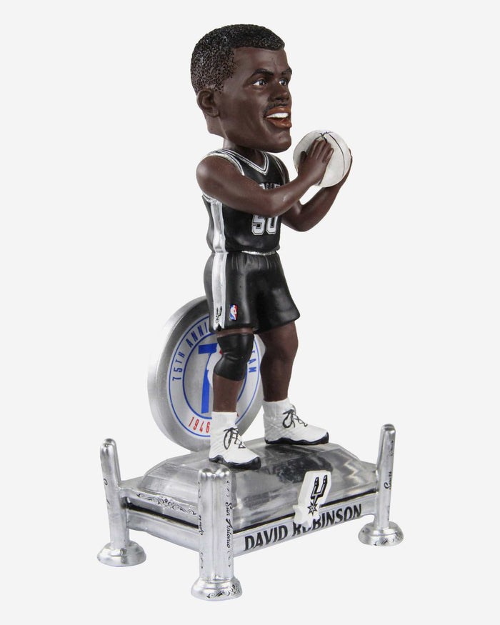 David Robinson San Antonio Spurs 75th Anniversary Bobblehead FOCO - FOCO.com
