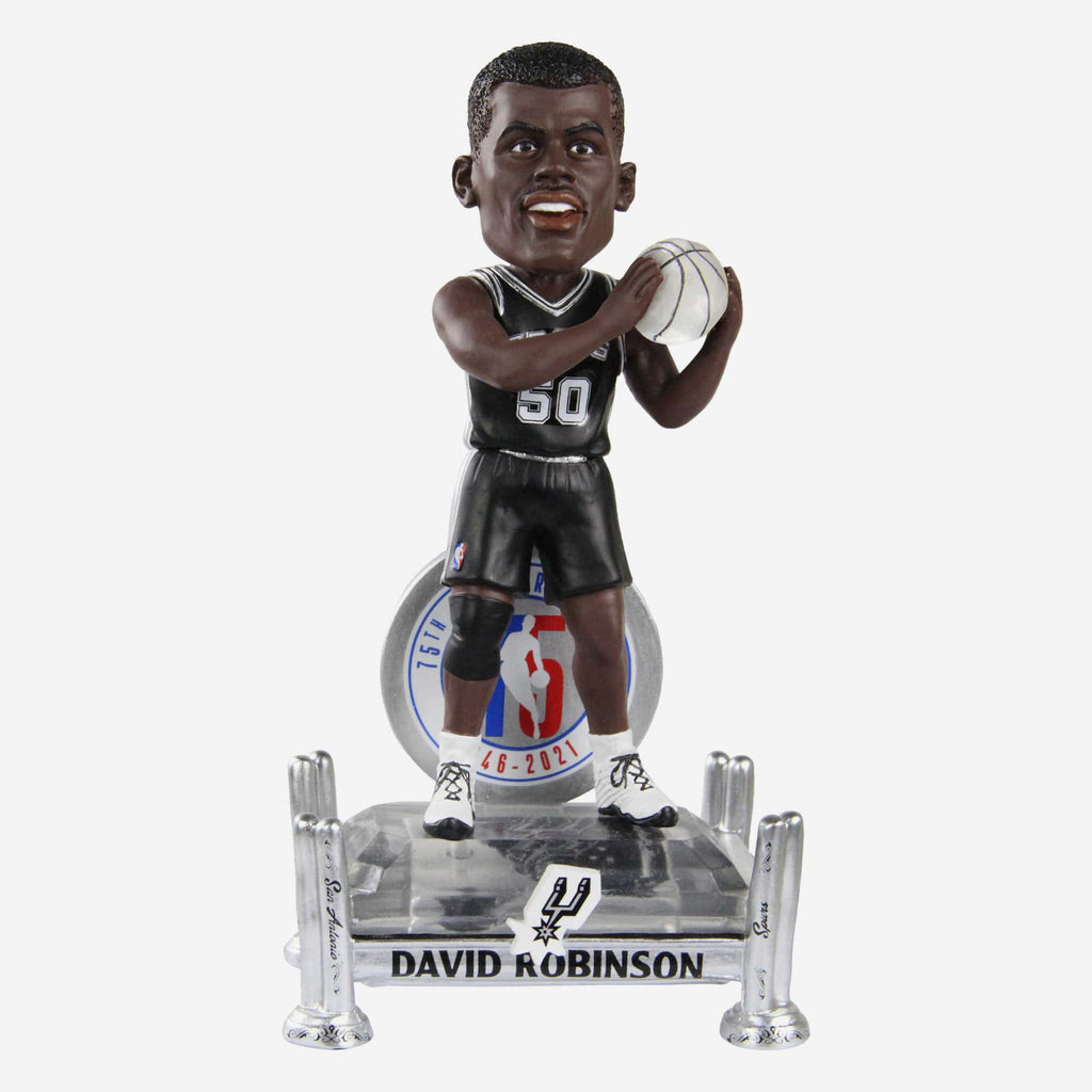 David Robinson San Antonio Spurs 75th Anniversary Bobblehead FOCO - FOCO.com