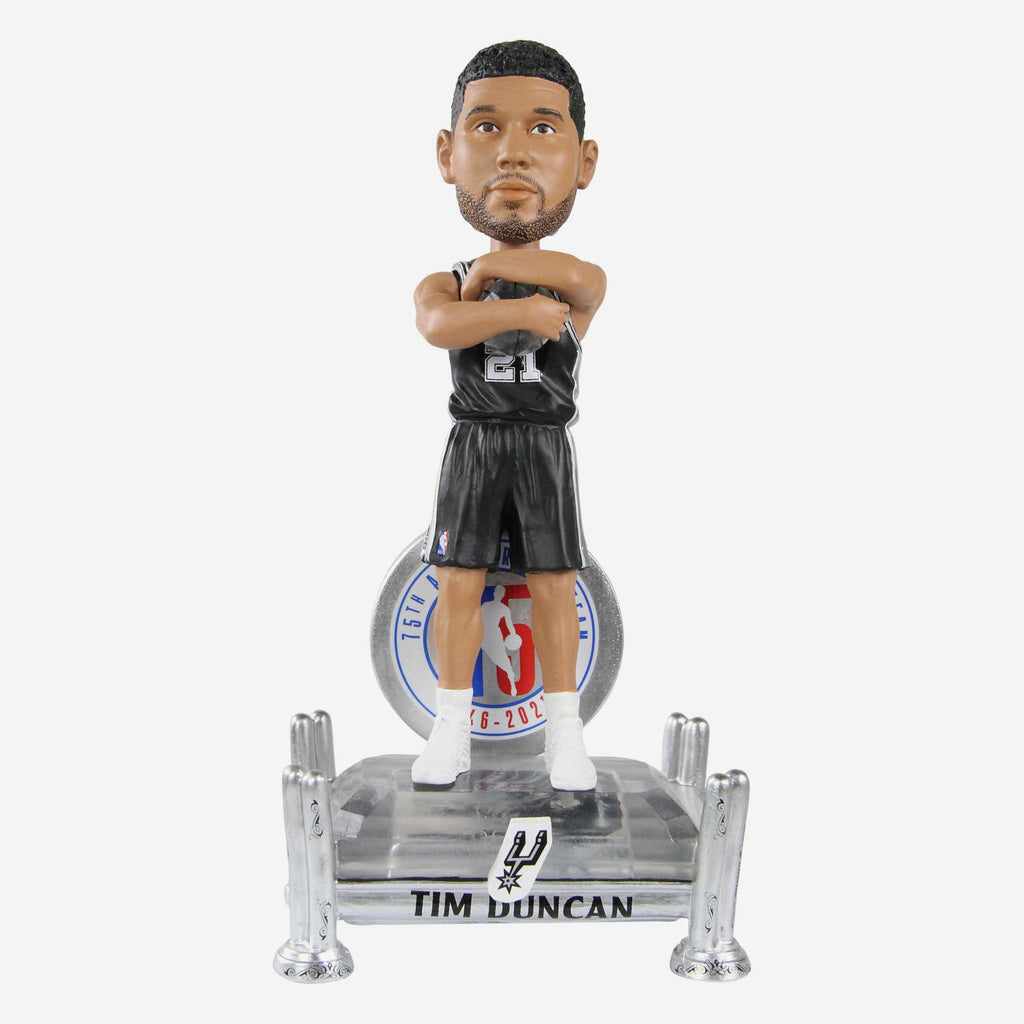 Tim Duncan San Antonio Spurs 75th Anniversary Bobblehead FOCO - FOCO.com