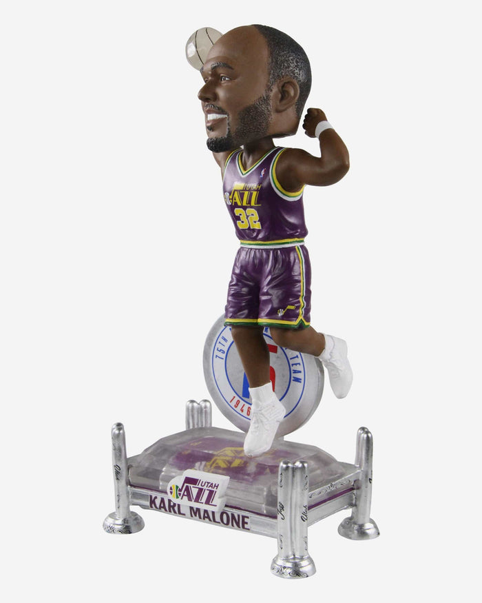 Karl Malone Utah Jazz 75th Anniversary Bobblehead FOCO - FOCO.com