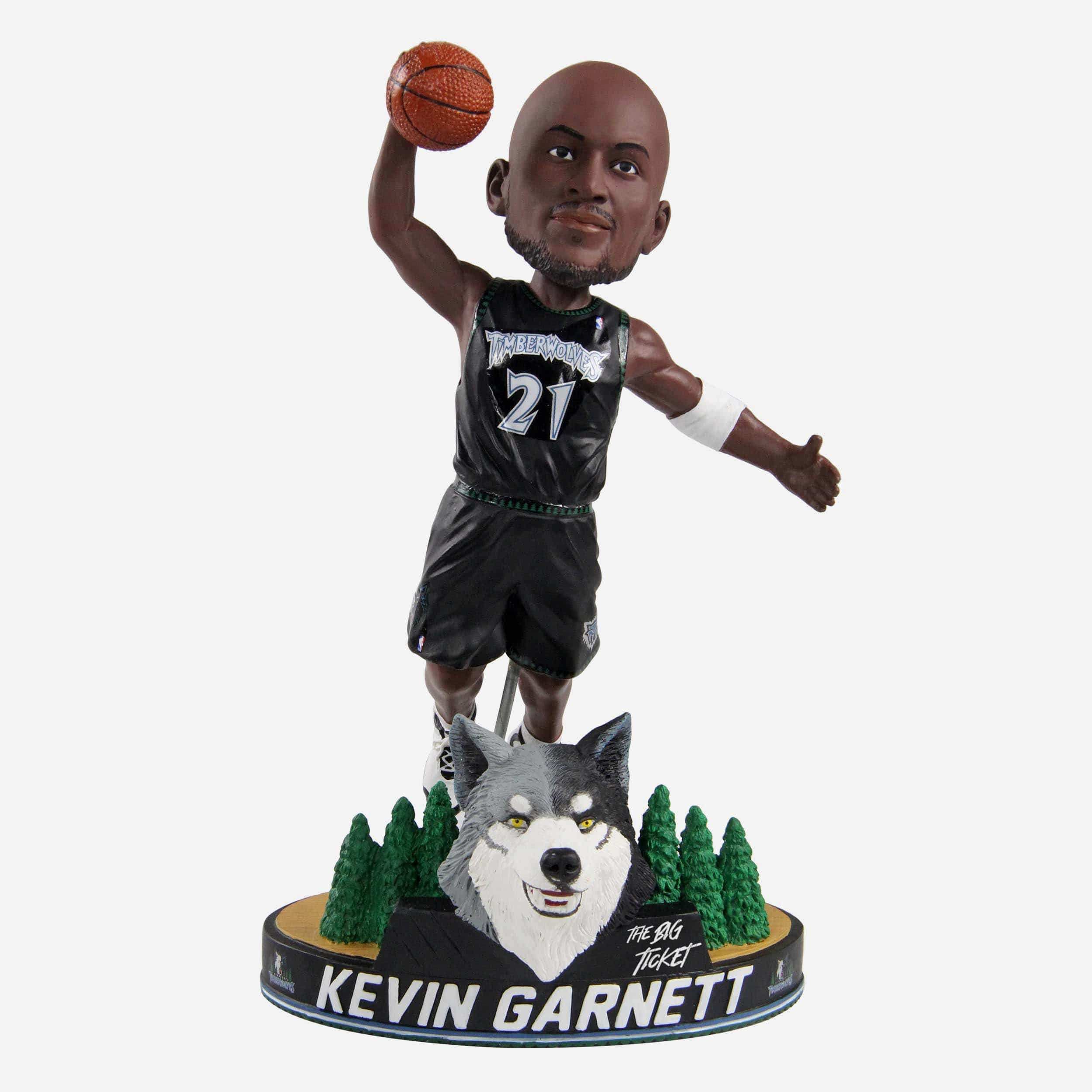 Kevin Garnett Minnesota Timberwolves Big Ticket Bobblehead FOCO