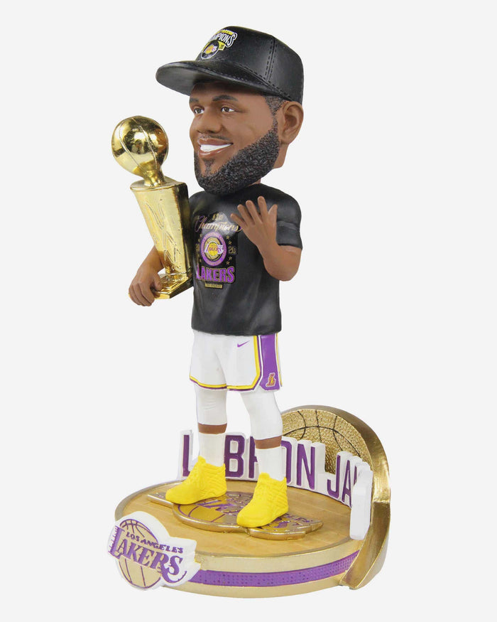 LeBron James Los Angeles Lakers Celebration Series Bobblehead FOCO - FOCO.com