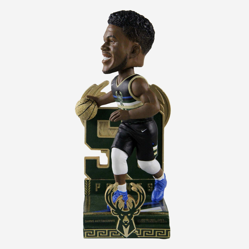 Giannis Antetokounmpo Milwaukee Bucks 50 Point Game Bobblehead FOCO - FOCO.com