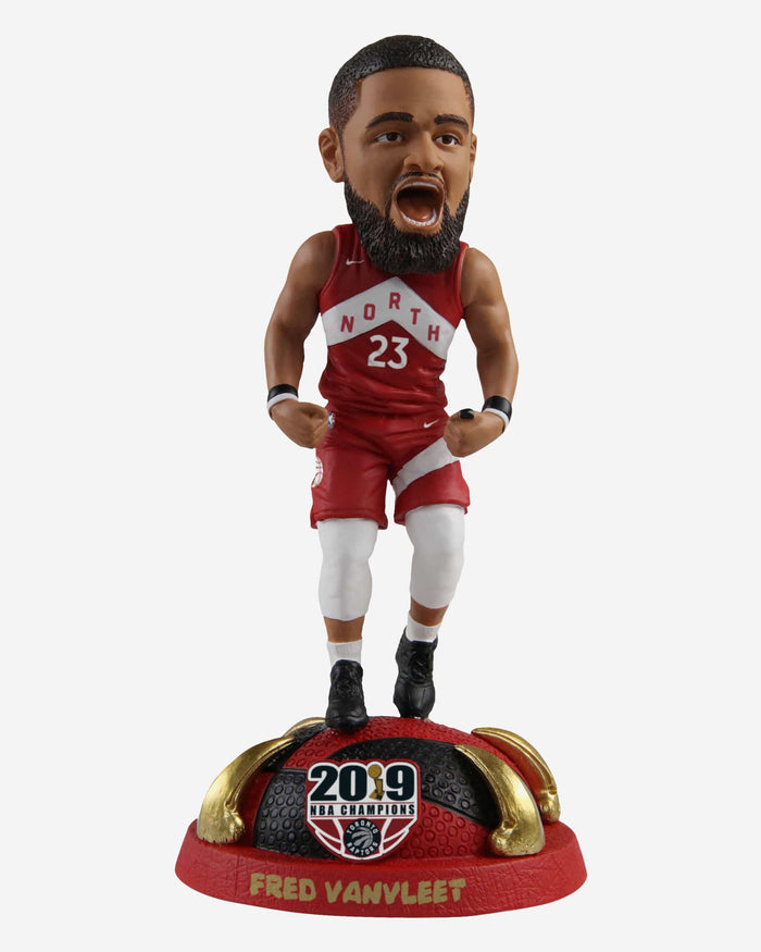 Fred VanVleet Toronto Raptors 2019 NBA Champions City Jersey Bobblehead FOCO - FOCO.com