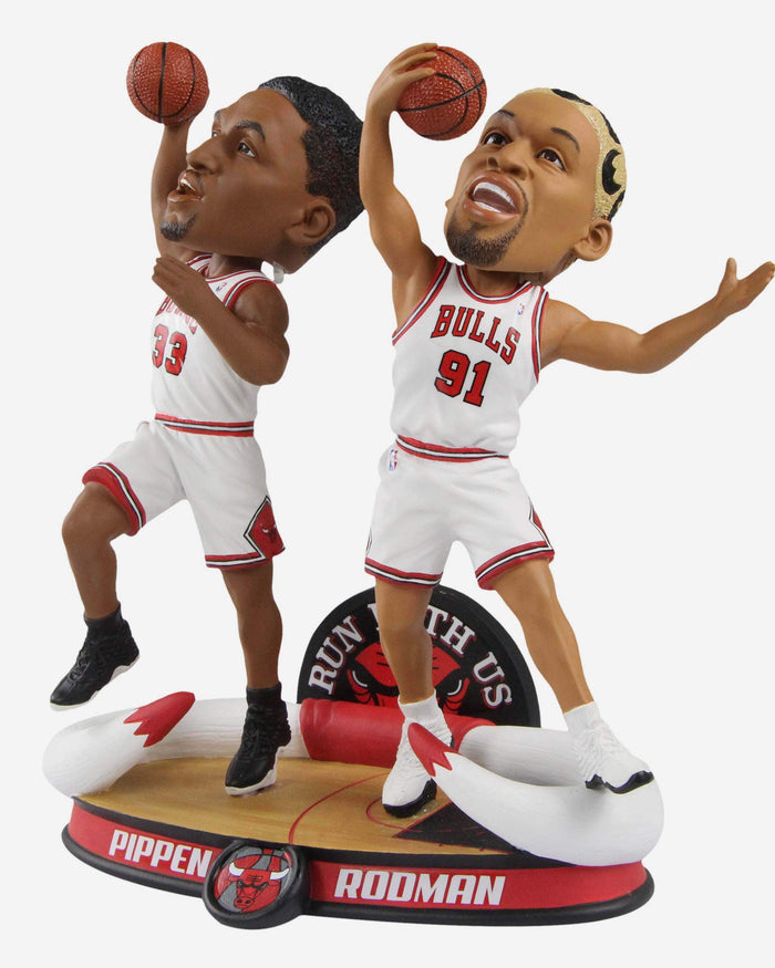 Scottie Pippen & Dennis Rodman Chicago Bulls Dual Bobblehead FOCO - FOCO.com