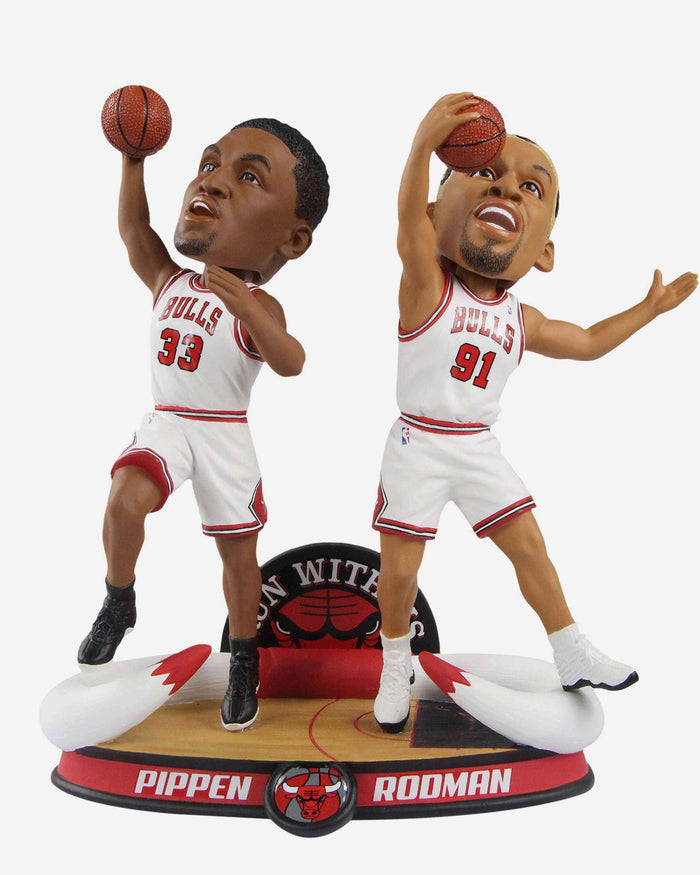 Scottie Pippen & Dennis Rodman Chicago Bulls Dual Bobblehead