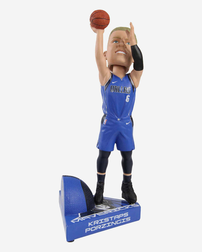 Kristaps Porzingis Dallas Mavericks Dynamic Duo Bobblehead FOCO - FOCO.com