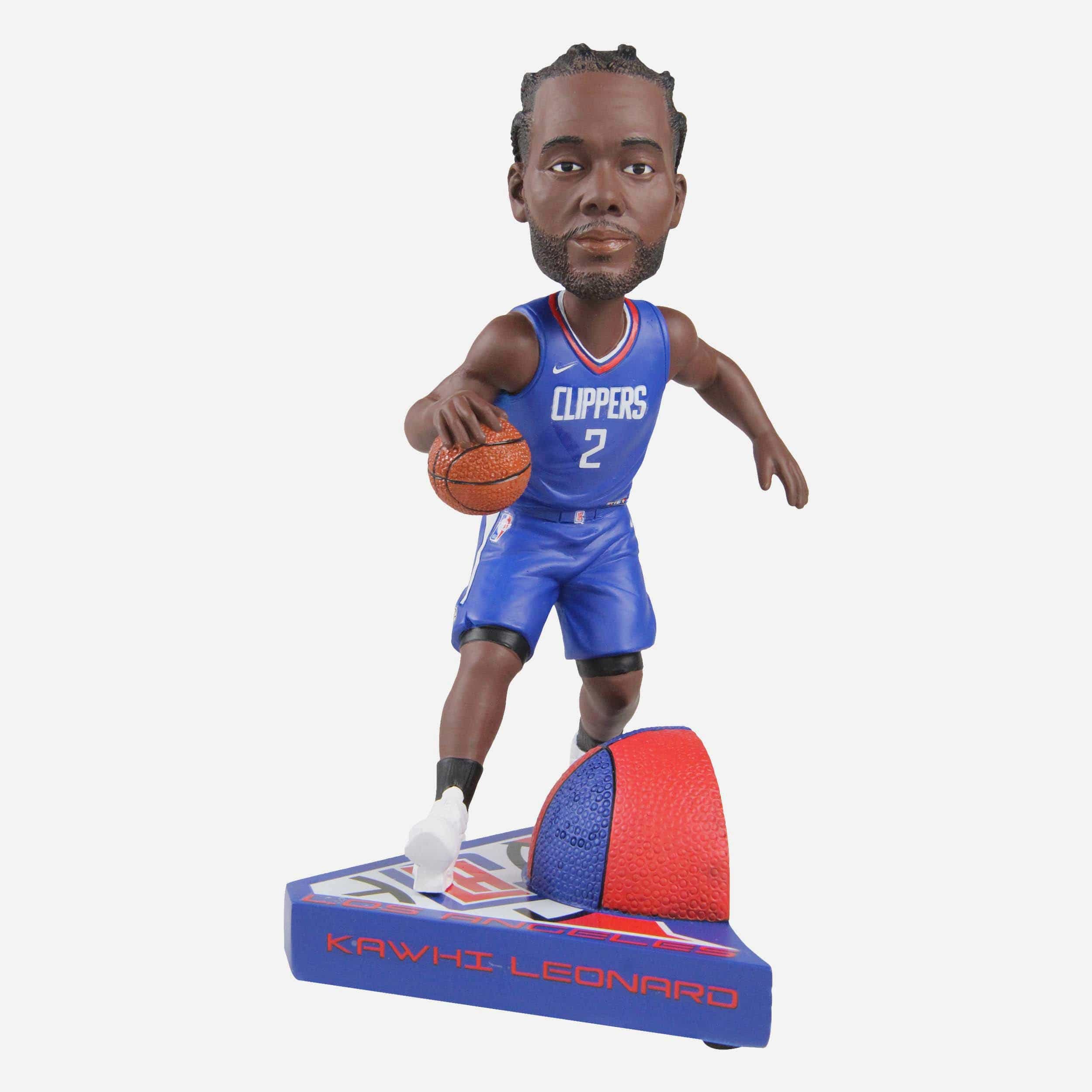 Kawhi Leonard Los Angeles Clippers Dynamic Duo Bobblehead Officially Licensed by NBA