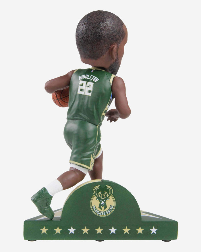 Khris Middleton Milwaukee Bucks Dynamic Duo Bobblehead FOCO - FOCO.com