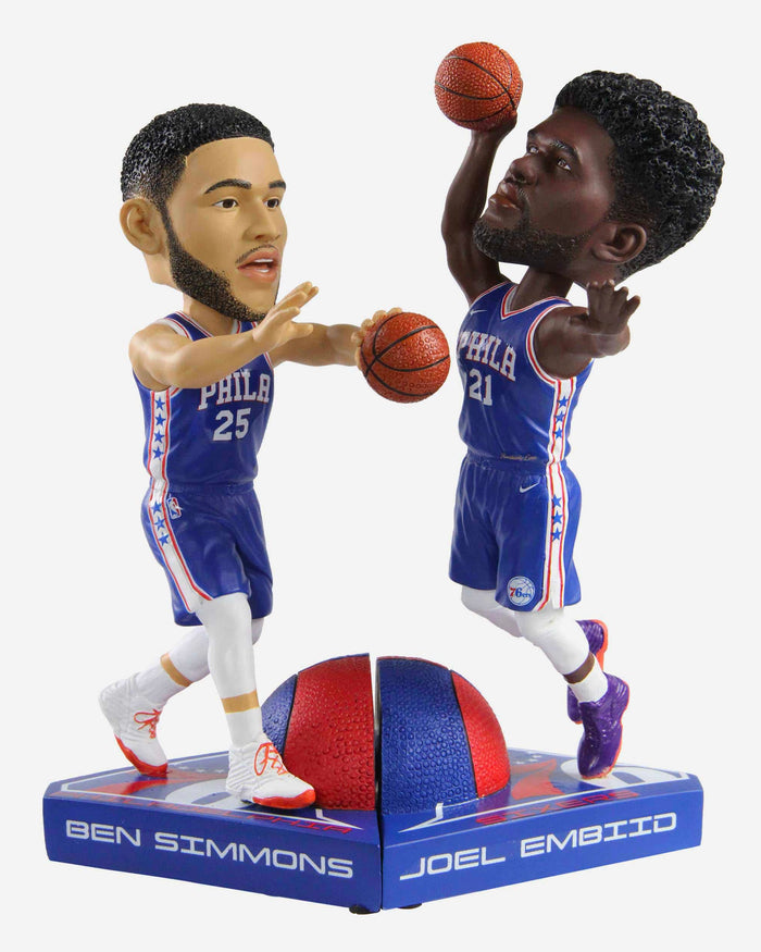 Ben Simmons Philadelphia 76ers Dynamic Duo Bobblehead FOCO - FOCO.com