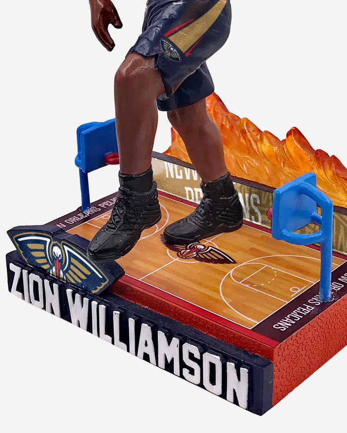 Zion Williamson New Orleans Pelicans On Fire Bobblehead FOCO - FOCO.com