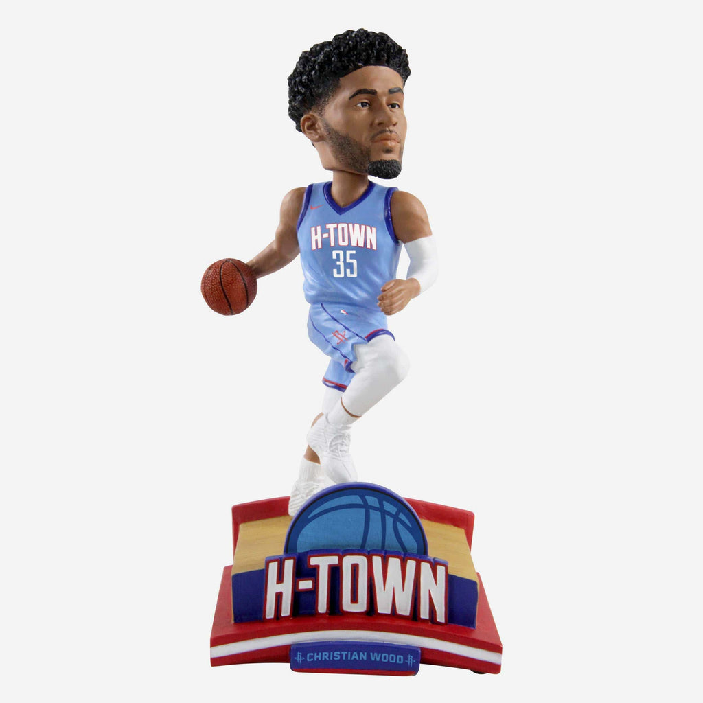 Christian Wood Houston Rockets City Jersey Bobblehead FOCO - FOCO.com