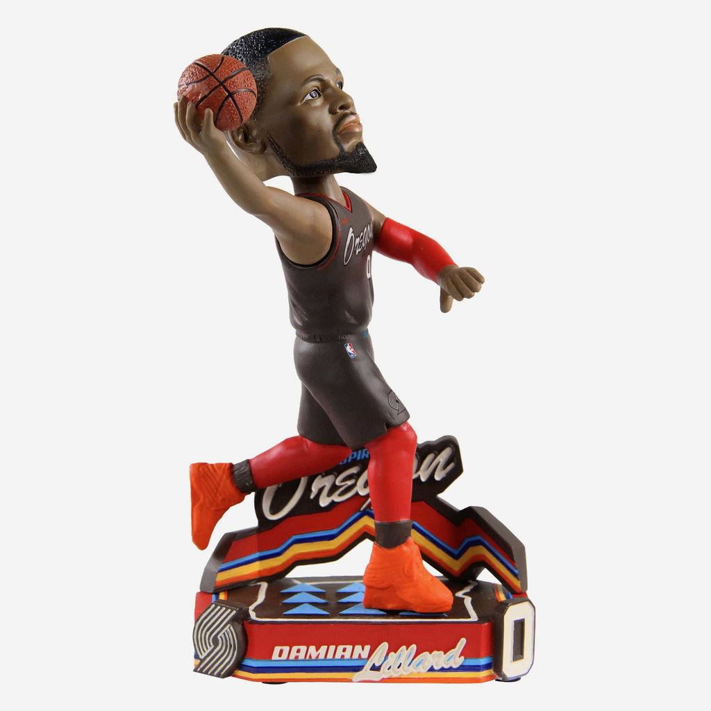 Damian Lillard Portland Trail Blazers City Jersey Bobblehead FOCO - FOCO.com