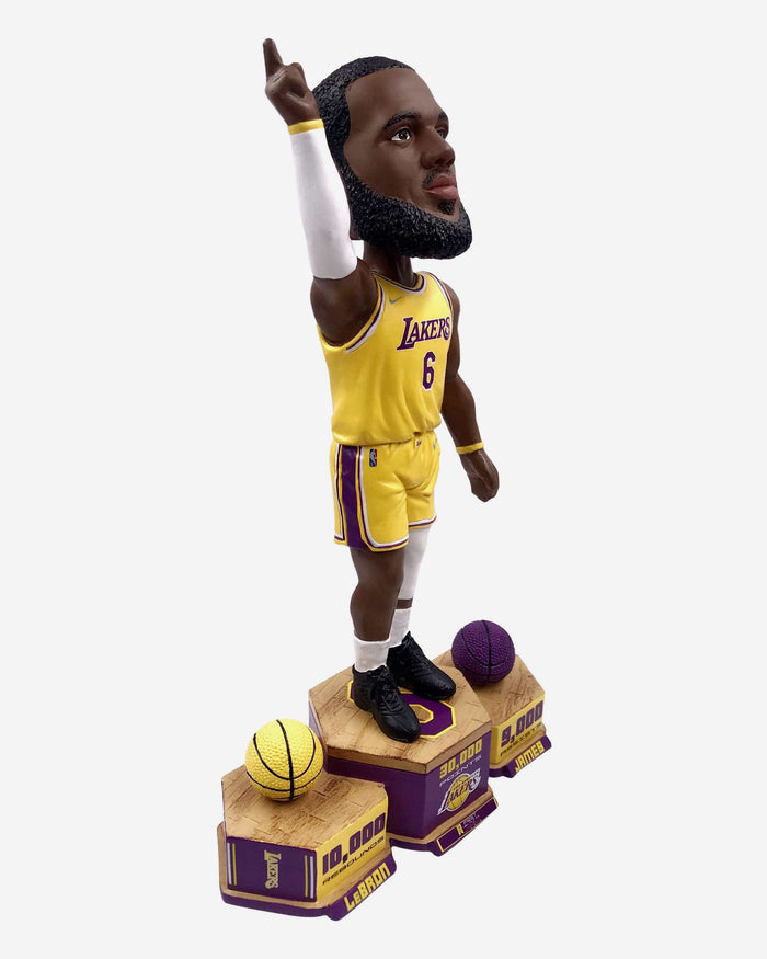 LeBron James Los Angeles Lakers Milestone Bobblehead FOCO - FOCO.com