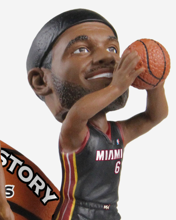 LeBron James Los Angeles Lakers Points Rebounds & Assists Milestone Triple Bobblehead FOCO - FOCO.com