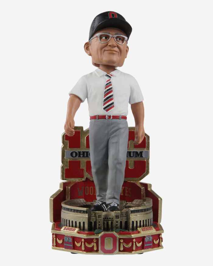 Woody Hayes Ohio State Buckeyes Stadium 100th Anniversary Variant Bobblehead FOCO - FOCO.com