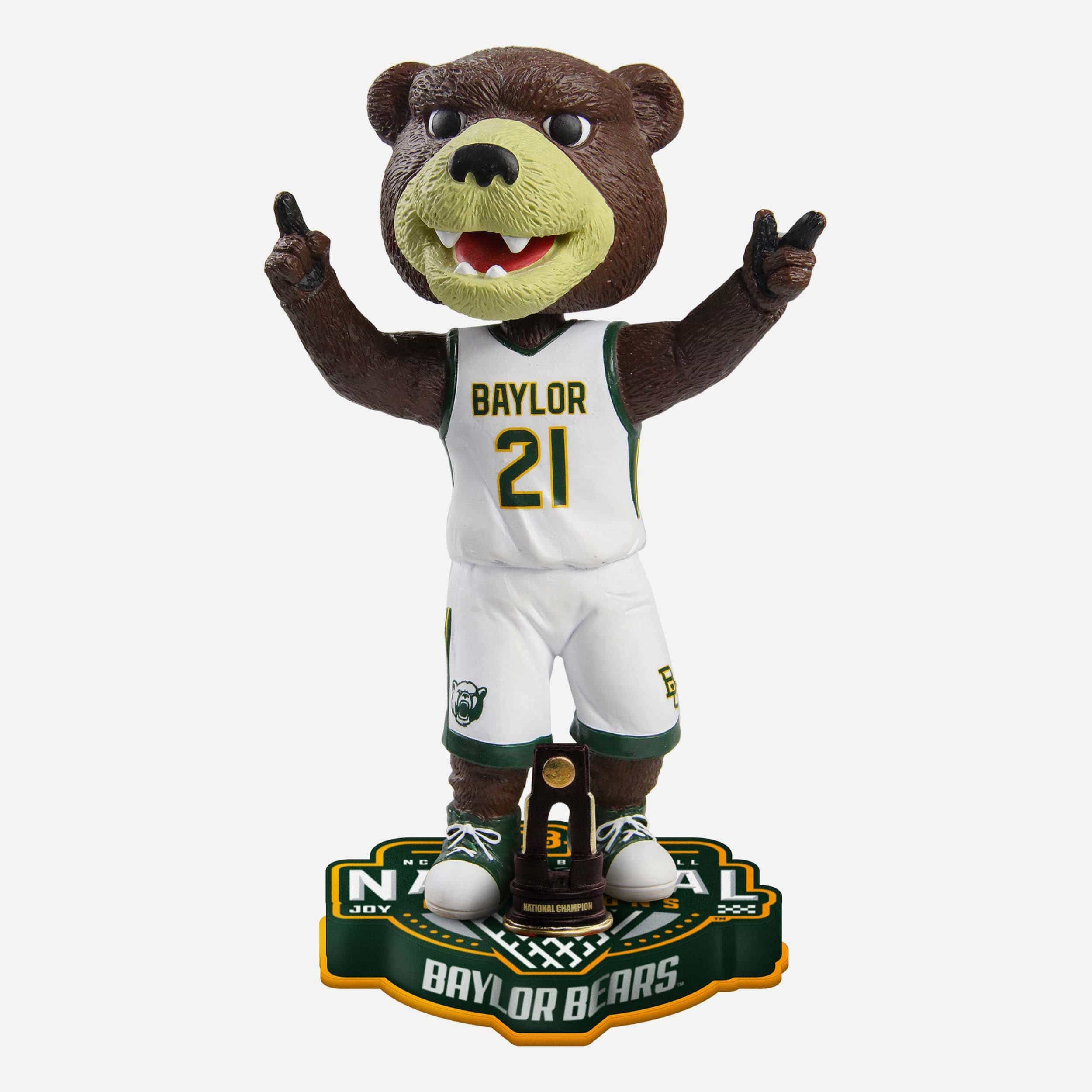 Custom College Basketball Jerseys Baylor Bear Jersey March Madness Final Four Name and Number Green