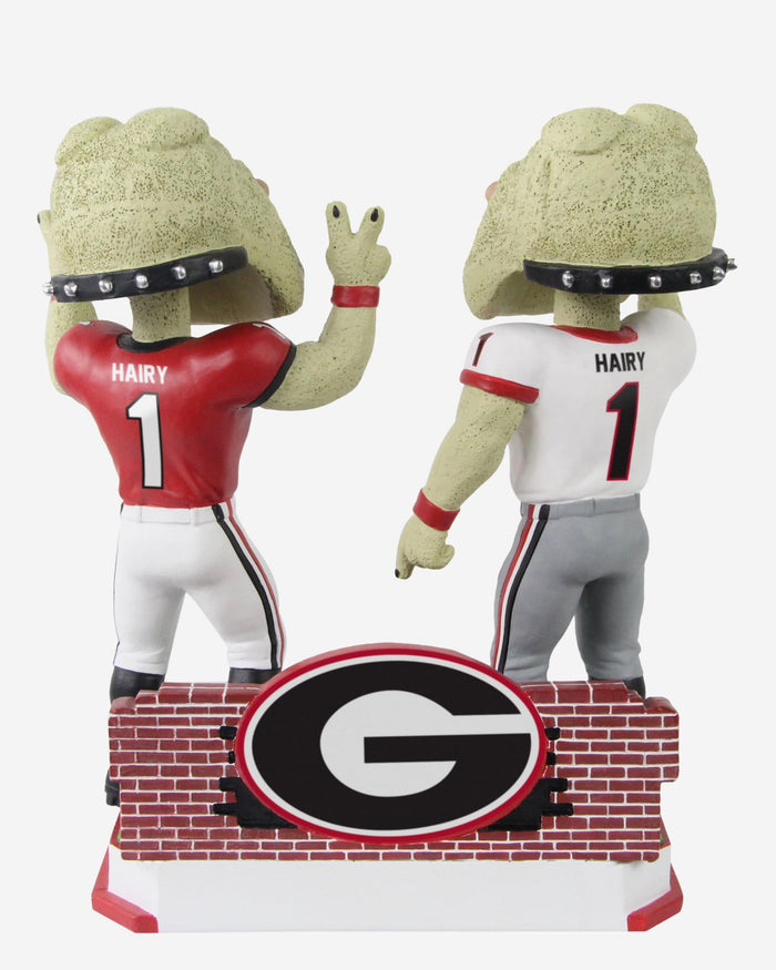 Hairy Dawg Georgia Bulldogs Football National Champions Back to Back Dual Mascot Bobblehead FOCO - FOCO.com