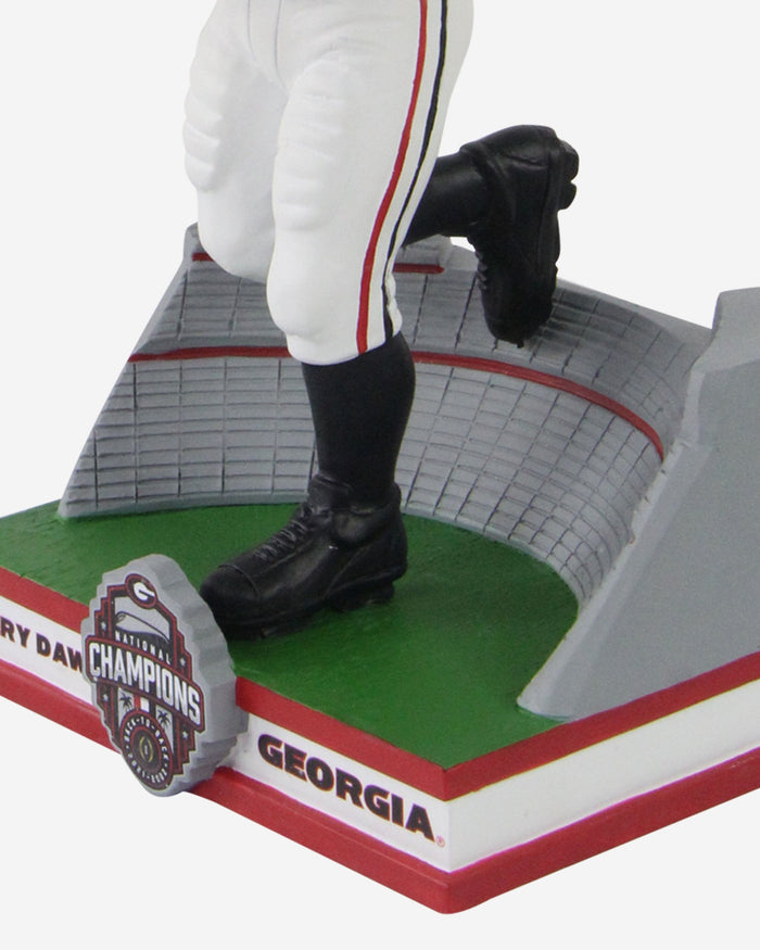 Hairy Dawg Georgia Bulldogs 2022 Football National Champions Never Hunted Mascot Bobblehead FOCO - FOCO.com