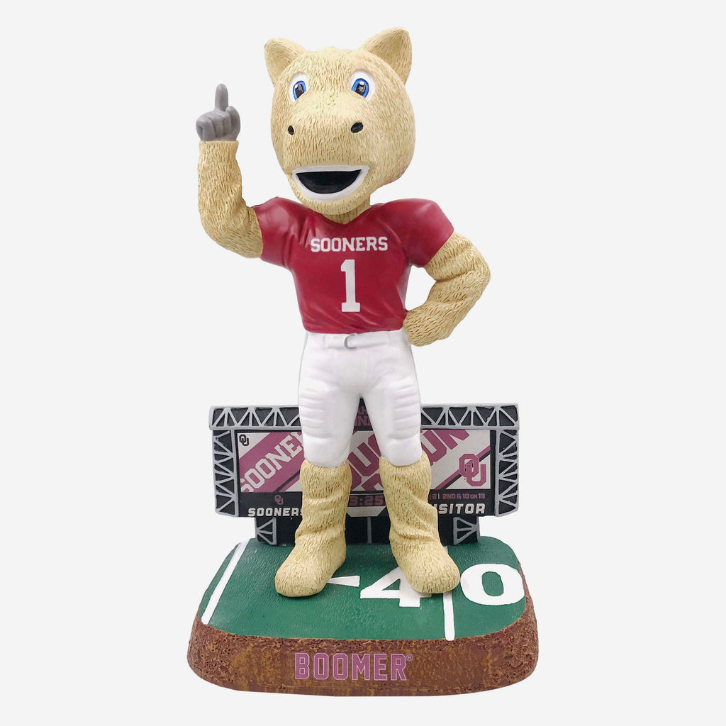 Boomer Oklahoma Sooners Scoreboard Bobblehead FOCO - FOCO.com
