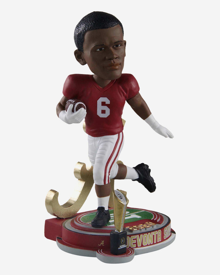Devonta Smith Alabama 2020 National Championship Trophy Stadium Bobblehead FOCO - FOCO.com