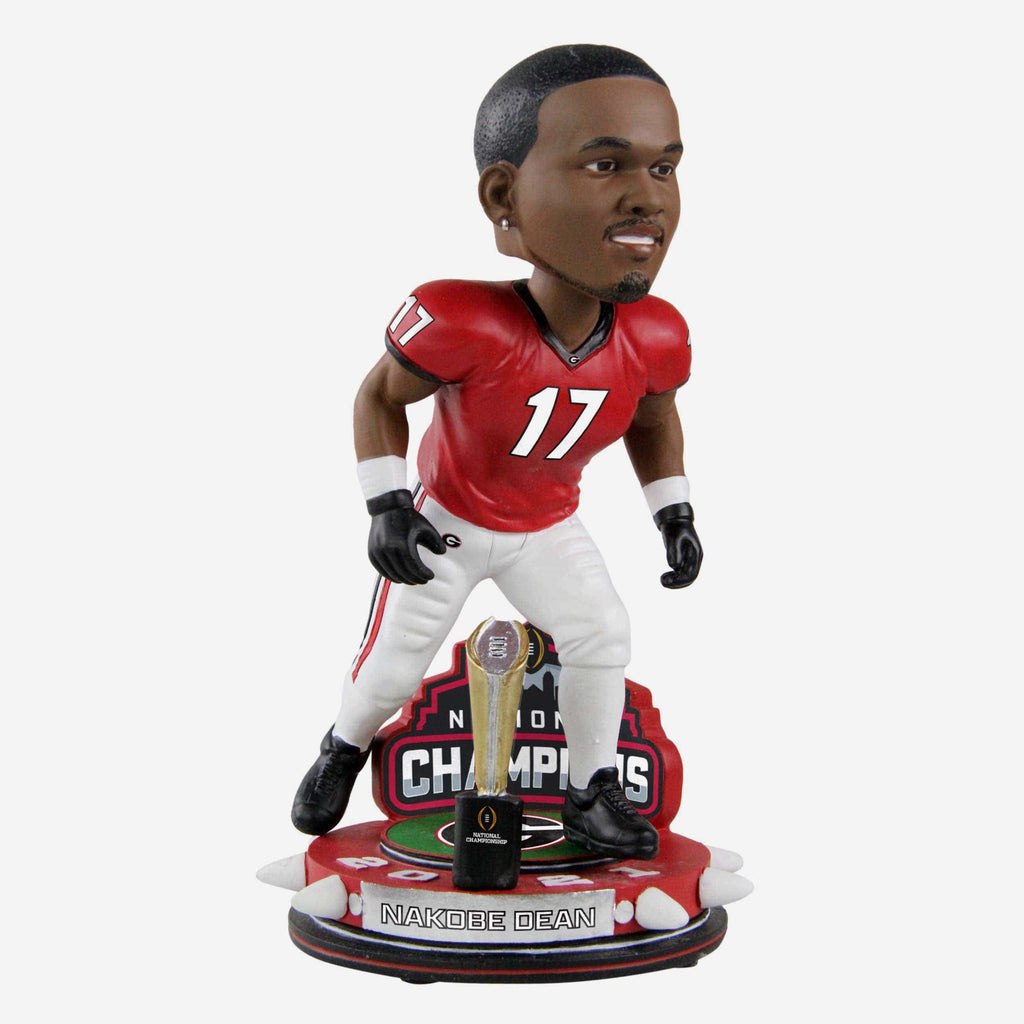 Nakobe Dean Georgia Bulldogs 2021 Football National Champions Trophy Stadium Bobblehead FOCO - FOCO.com