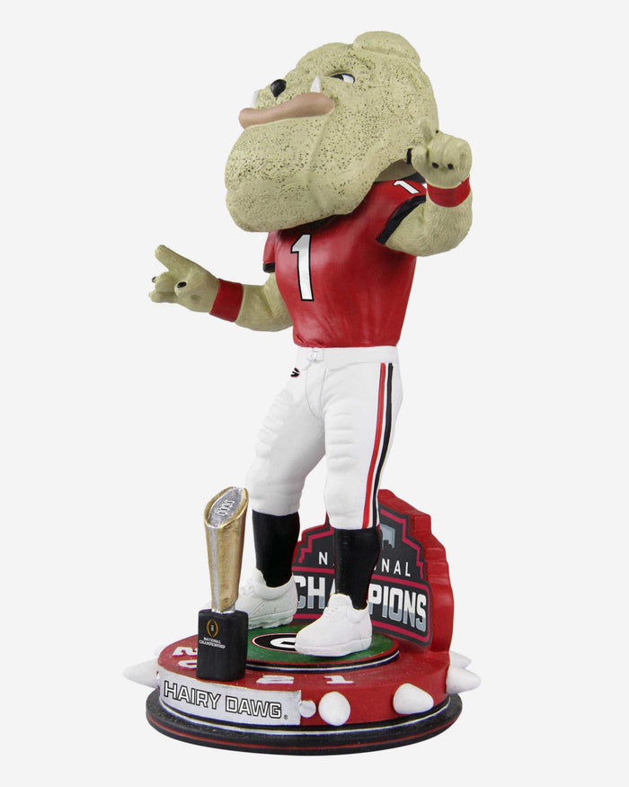 Hairy Dawg Georgia Bulldogs 2021 Football National Champions Trophy Stadium Mascot Bobblehead FOCO - FOCO.com