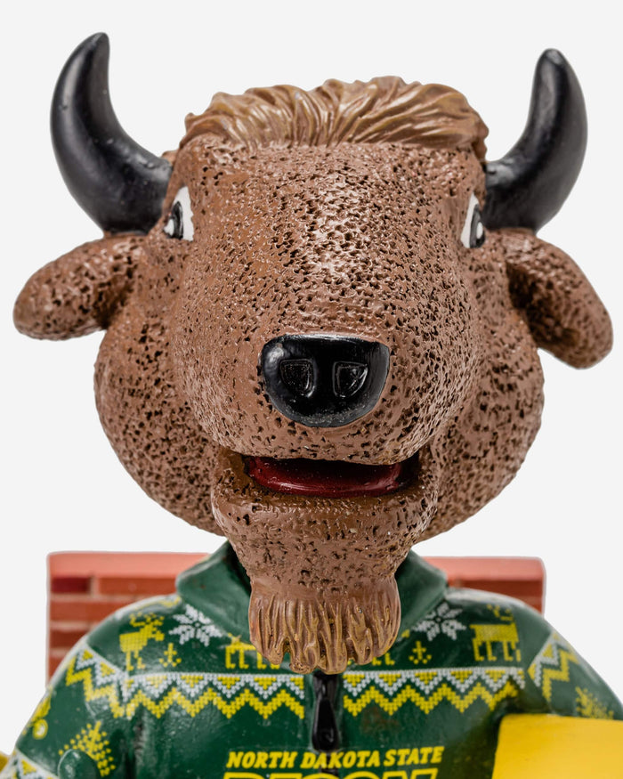 Gagliardetto North Dakota State Bison In Feltro - 30,5 X 76,2 Cm - Ufficiale Per Tifosi E Collezionisti
