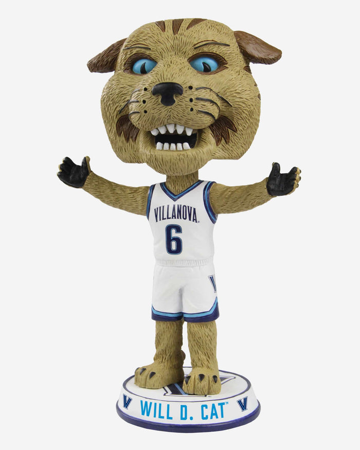 Will D Cat Villanova Wildcats Mascot Bighead Bobblehead FOCO - FOCO.com