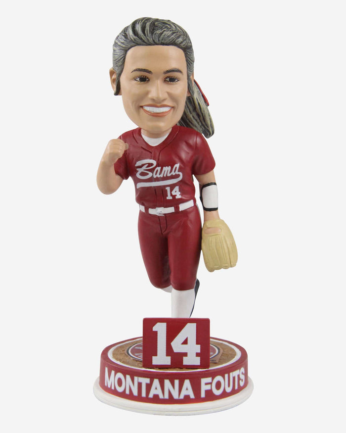 Montana Fouts Alabama Crimson Tide Softball Student Athlete Bobblehead FOCO - FOCO.com