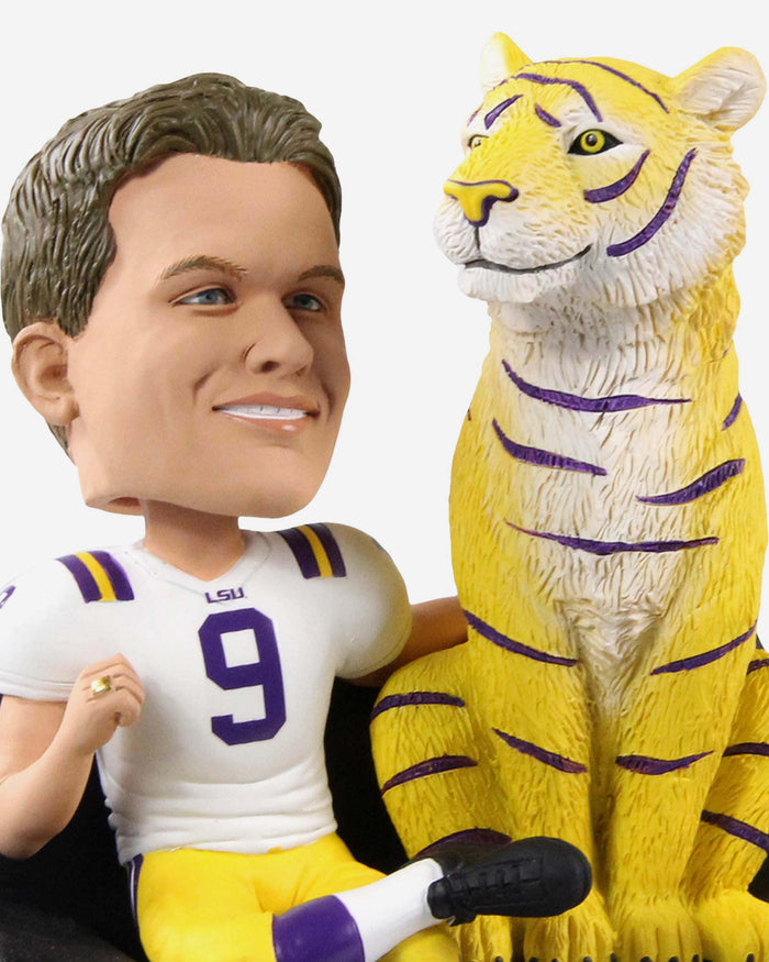 Joe Burrow LSU Tigers 2019 Football National Champions Bobblehead FOCO - FOCO.com