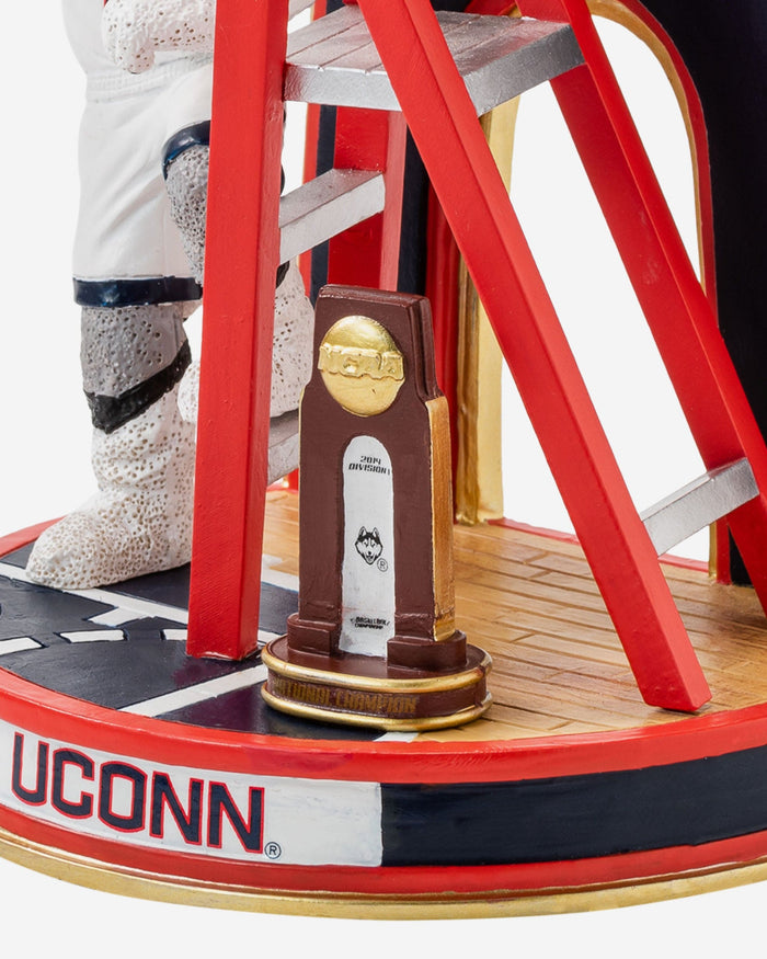 Jonathan The Husky UConn Huskies 2014 Mens Basketball National Champions Cutting The Net Mascot Mini Bobblehead Scene FOCO - FOCO.com