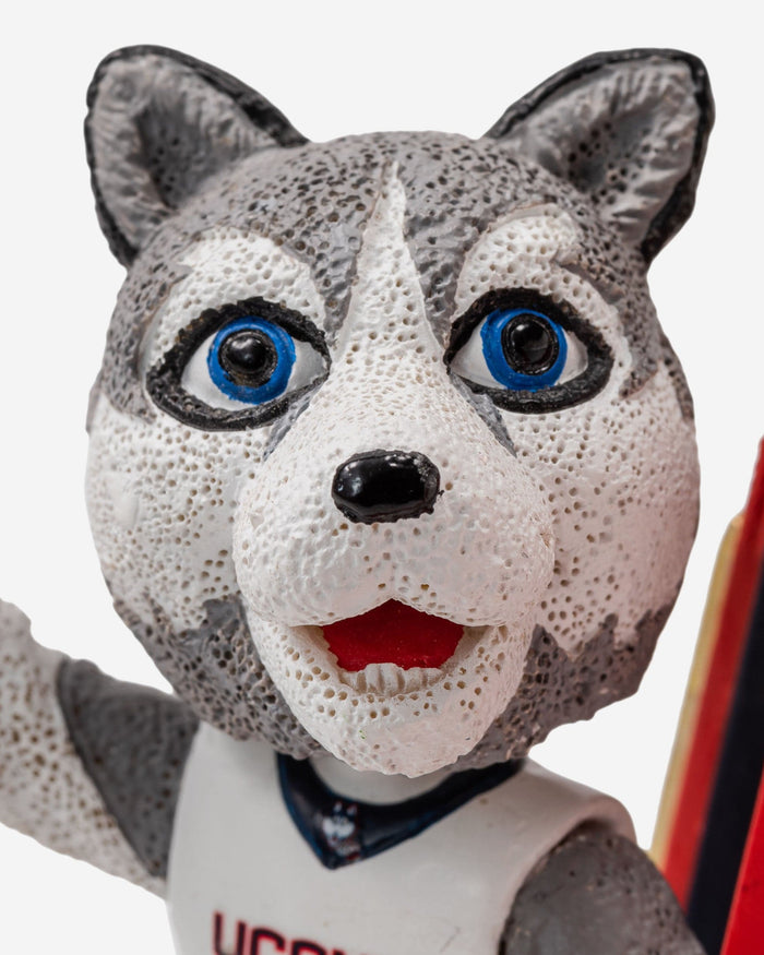 Jonathan The Husky UConn Huskies 2014 Mens Basketball National Champions Cutting The Net Mascot Mini Bobblehead Scene FOCO - FOCO.com