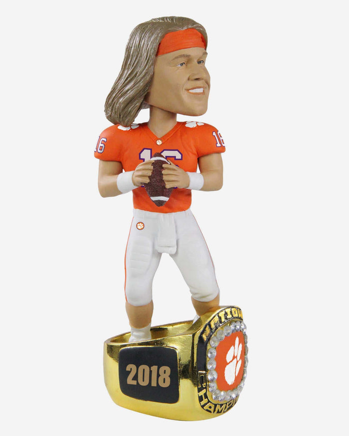 Trevor Lawrence Clemson Tigers 2018 Football National Champions Bobblehead FOCO - FOCO.com