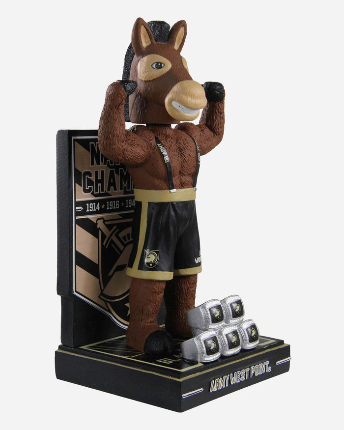 Army Mules Army Black Knights Mascot National Championship Rings Bobblehead FOCO - FOCO.com