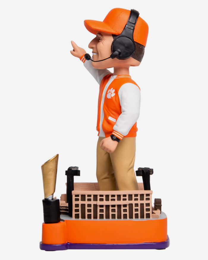 Dabo Swinney Clemson Tigers Stadium Base Championship Bobblehead FOCO - FOCO.com