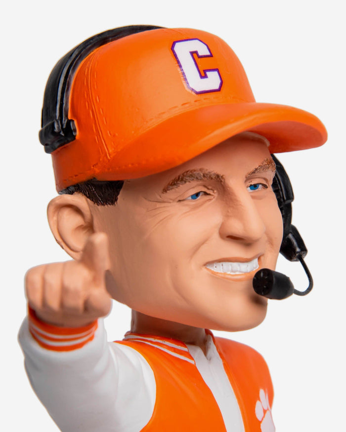 Dabo Swinney Clemson Tigers Stadium Base Championship Bobblehead FOCO - FOCO.com