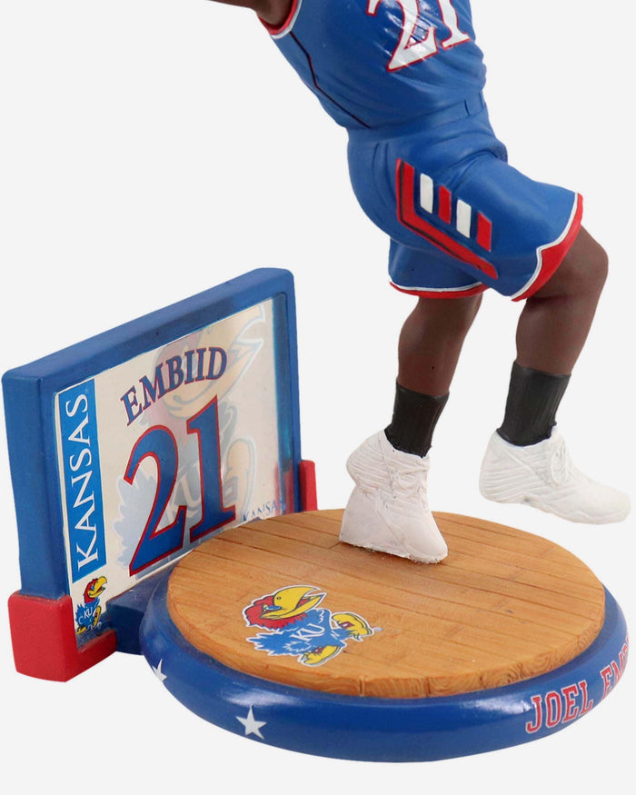 Joel Embiid Kansas Jayhawks Arena Bobblehead FOCO - FOCO.com