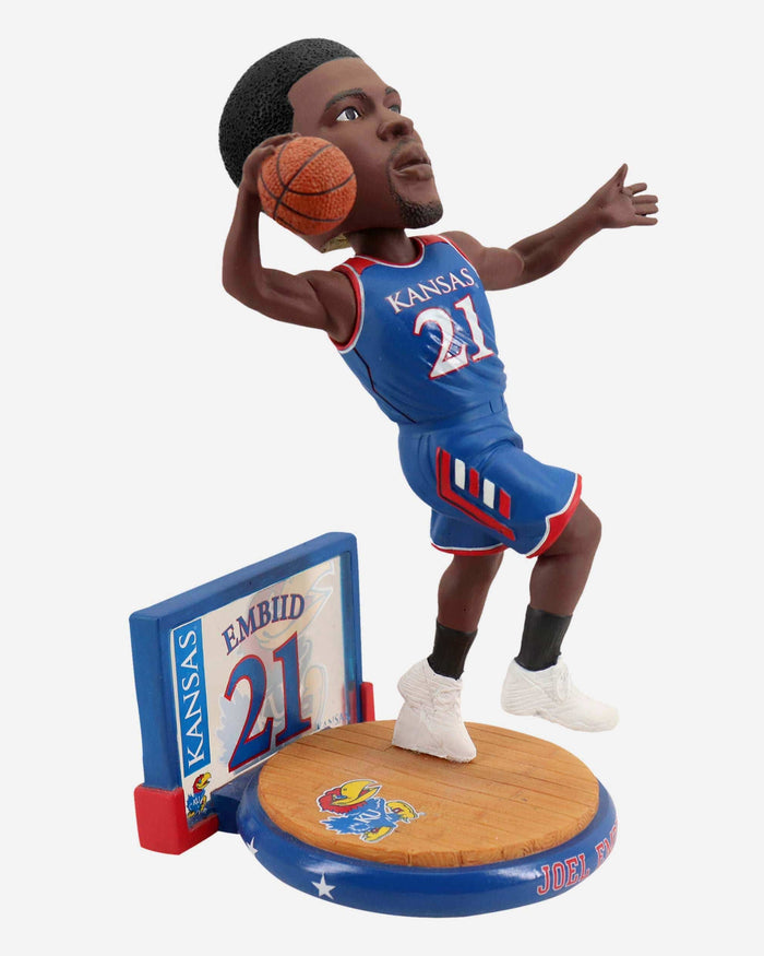 Joel Embiid Kansas Jayhawks Arena Bobblehead FOCO - FOCO.com