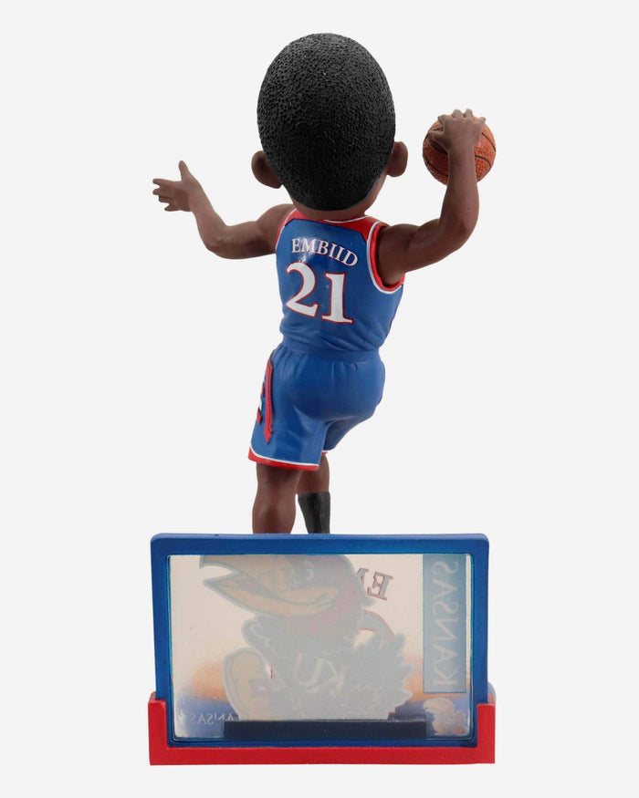 Joel Embiid Kansas Jayhawks Arena Bobblehead FOCO - FOCO.com