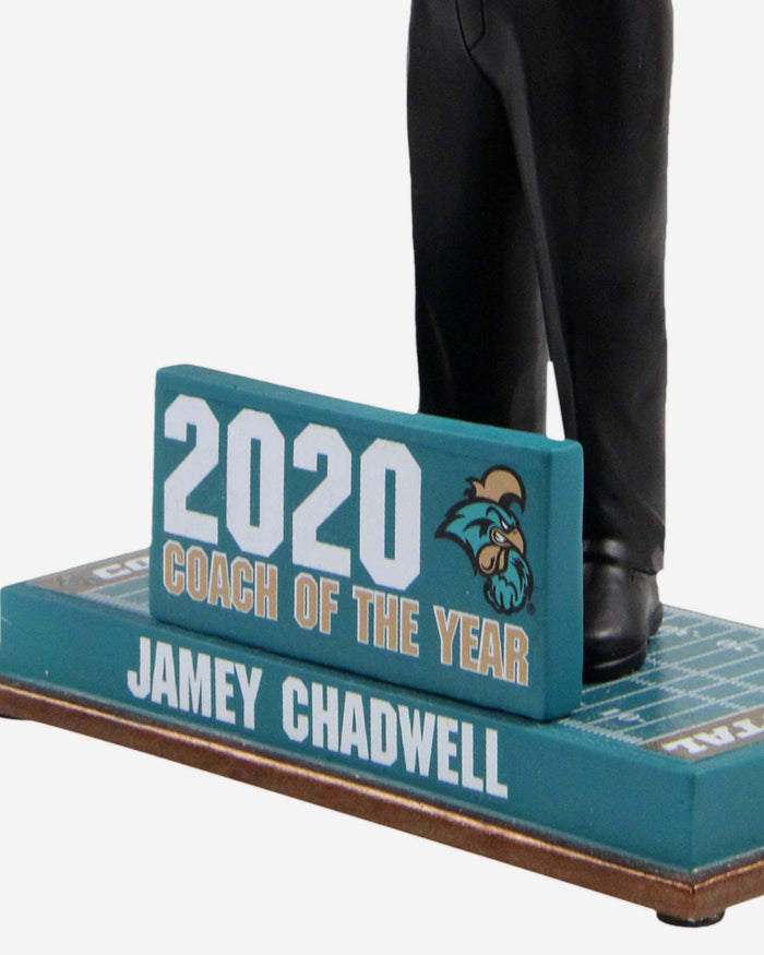 Jamey Chadwell Coastal Carolina Chanticleers 2020 Coach Of The Year Bobblehead FOCO - FOCO.com
