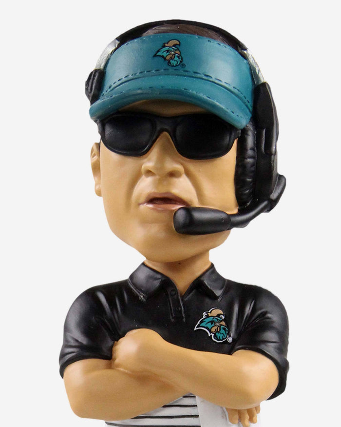 Jamey Chadwell Coastal Carolina Chanticleers 2020 Coach Of The Year Bobblehead FOCO - FOCO.com