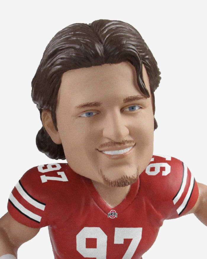 Nick Bosa & Joey Bosa Ohio State Buckeyes Dual Bobblehead FOCO - FOCO.com